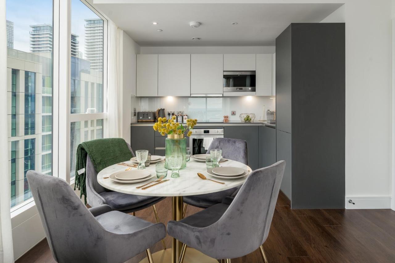 Luxurious Spacious 2Bed Suites Skyline River Views By Canary Wharf London Eksteriør bilde