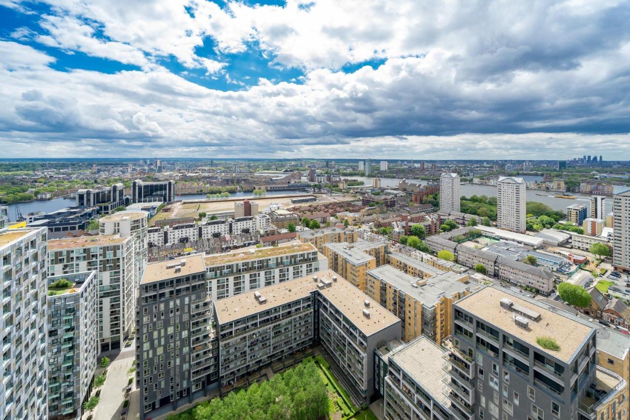 Luxurious Spacious 2Bed Suites Skyline River Views By Canary Wharf London Eksteriør bilde
