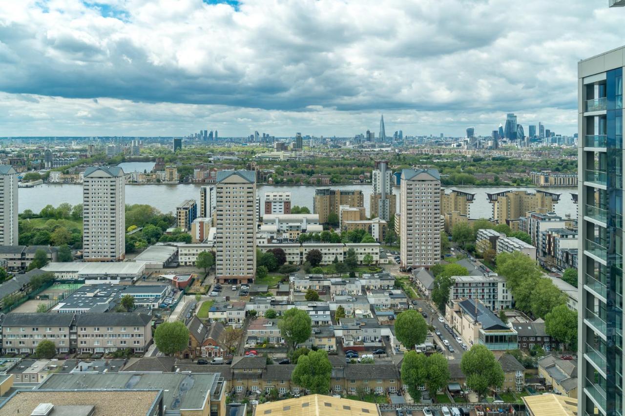 Luxurious Spacious 2Bed Suites Skyline River Views By Canary Wharf London Eksteriør bilde